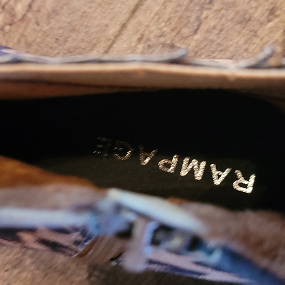 Rampage Leapord Wedge Booties - Picture 5 of 6